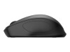 HP 285 Silent - Maus - ergonomisch - optisch - kabellos - 2.4 GHz - kabelloser Empfänger (USB)