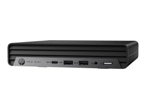 HP Pro 400 G9 - Wolf Pro Security - Mini - Core i5 13500T / 1.6 GHz - RAM 16 GB - SSD 512 GB - NVMe - UHD Graphics 770 - 1GbE, Wi-Fi 6E, Bluetooth 5.3 - WLAN: 802.11a/b/g/n/ac/ax (Wi-Fi 6E)