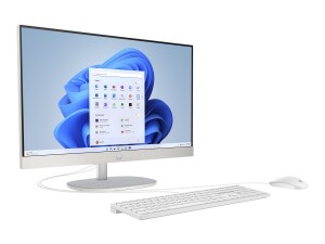 HP 24-cr1000ng - All-in-One (Komplettlösung) - Core Ultra 7 155U / 1.7 GHz - RAM 16 GB - SSD 1 TB - NVMe - Intel Graphics - Wi-Fi 6, Bluetooth 5.3, 1GbE - WLAN: 802.11a/b/g/n/ac/ax, Bluetooth 5.3 - Win 11 Home - Monitor: LED 60.5 cm (23.8")