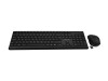 V7 CKW350DE - Tastatur-und-Maus-Set - full size