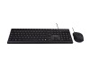 V7 CKU350DE - Tastatur-und-Maus-Set - USB - QWERTZ