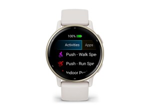Garmin vívoactive 5 - Ivory - intelligente Uhr mit...