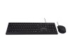 V7 CKU350US - Tastatur-und-Maus-Set - 100% - full size