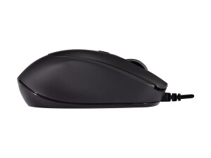V7 MU350 - Maus - Pro Silent - optisch - 4 Tasten