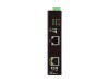 Tripp Eaton Tripp Lite Series Industrial Gigabit Ethernet PoE injector, 60W PoE++, 802.3bt, Midspan, -40C to +75C, IP30 housing, Dual 24~57VDC , DIN rail, 1 Port - Power Injector (DIN-Schienenmontage möglich)