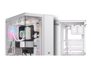Corsair iCUE 6500X RGB - Mid tower - ATX - Seitenteil mit Fenster (gehärtetes Glas)