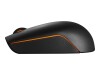 Lenovo 300 Wireless Compact - Maus - mit Batterie - optisch - 3 Tasten - kabellos - 2.4 GHz - kabelloser Empfänger (USB)