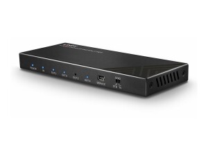 Lindy 4 Port HDMI 2.0 18G Splitter - Video-/Audio-Splitter