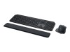 Logitech MX Keys S Combo - Tastatur-und-Maus-Set - hinterleuchtet - kabellos - Bluetooth LE - Nordisch (Dänisch/Finnisch/Norwegisch/Schwedisch)