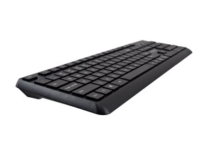 V7 Pro - Tastatur - USB - QWERTY - USA - Schwarz