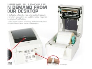 Toshiba TEC B-EV4T-TS14-QM-R - Etikettendrucker -...
