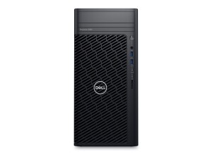 Dell Precision 3680 - Performance Tower - 1 x Core i7 i7-14700 / 2.1 GHz - vPro Enterprise - RAM 16 GB - SSD 512 GB - NVMe - T1000 - 1GbE - Win 11 Pro - Monitor: keiner - Schwarz, schwarz (Tastatur)
