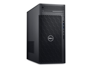 Dell Precision 3680 - Performance Tower - 1 x Core i7 i7-14700 / 2.1 GHz - vPro Enterprise - RAM 16 GB - SSD 512 GB - NVMe - T1000 - 1GbE - Win 11 Pro - Monitor: keiner - Schwarz, schwarz (Tastatur)