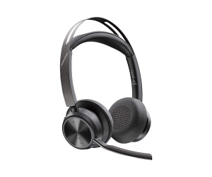 HP Poly Voyager Focus 2-M - Headset - On-Ear - Bluetooth