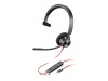 Poly Blackwire 3310 - Blackwire 3300 series - Headset