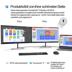 HP 727pu - Series 7 Pro - LED-Monitor - 68.6 cm (27")