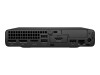 HP Pro 400 G9 - Mini - Core i7 13700T / 1.4 GHz - RAM 16 GB - SSD 512 GB - NVMe - UHD Graphics 770 - 1GbE, Wi-Fi 6E, Bluetooth 5.3 - WLAN: 802.11a/b/g/n/ac/ax (Wi-Fi 6E)