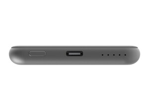 Verbatim Charge n Go - Induktive Power Bank - Magnethalterung - Li-Pol - 5000 mAh - 20 Watt - 2.4 A - Apple Fast Charge, PD 3.0, QC 3.0, Apple 2.4A, USB BC 1.2 (24 pin USB-C)