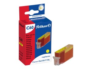 Pelikan C60 - 12 ml - Gelb - kompatibel - Tintenpatrone...