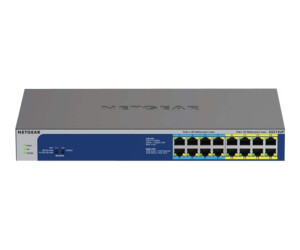 Netgear GS516UP - Switch - unmanaged - 8 x 10/100/1000...