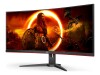 AOC Gaming CU34G2XE/BK - LED-Monitor - Gaming - gebogen - 86.4 cm (34")