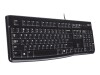 Logitech K120 - Tastatur - USB - Russisch