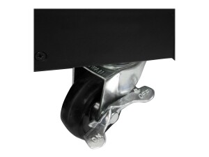 StarTech.com Mobiles Server Rack mit Griffen - rollbarer...