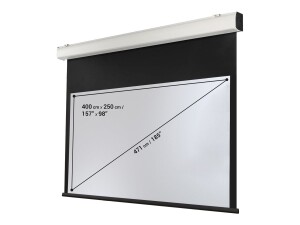 celexon Expert XL electric screen - Leinwand - Deckenmontage möglich, geeignet für Wandmontage - motorisiert - 230 V - 472 cm (186")