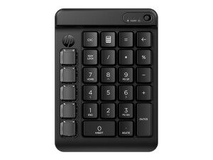 HP 435 - Tastenfeld - 9 programmierbare Tasten, geringer Tastenhub, austauschbare Tastenkappen mit Aufklebern
