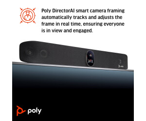 Poly - Studio X70 mit TC10 8L531AA#ABB - Dual 4K 2x20 MP...