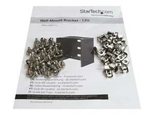StarTech.com Wandmontage Halterung für flache Rack...