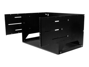 StarTech.com Wandmontage Server Rack mit Fachboden - 4HE - Anpassbar von 30,5 cm - 45,7cm - Rack (Wandbefestigung)