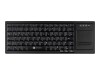 GETT CleanType Xtra Touch WL - Tastatur - mit Touchpad