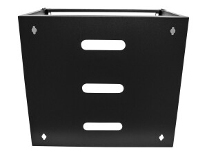StarTech.com 10U Wall Mount Rack, 19" Wall Mount Network Rack, 14 inch Deep (Low Profile)