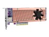 QNAP QM2-2P410G2T - Speicher-Controller mit 2 x 10GBASE-T Ports - M.2 - PCIe 4.0 x4 (NVMe)