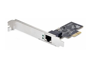 StarTech.com 1-Port 2.5G NBASE-T PCIe Network Card, Computer Network Interface Card, Intel I225-V, Single-Port Ethernet, Multi-Gigabit NIC (PR12GI-NETWORK-CARD)