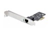 StarTech.com 1-Port 2.5G NBASE-T PCIe Network Card, Computer Network Interface Card, Intel I225-V, Single-Port Ethernet, Multi-Gigabit NIC (PR12GI-NETWORK-CARD)