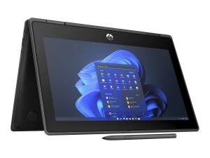 HP Pro x360 Fortis 11 G10 Notebook - Flip-Design - Intel Core i3 1210U / 1 GHz - Win 11 Pro - Intel Iris Xe Grafikkarte - 8 GB RAM - 256 GB SSD NVMe, HP Value - 29.5 cm (11.6")
