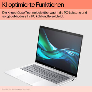 HP Elite x360 1040 G11 Notebook - Flip-Design - Intel Core Ultra 7 155H / 1.4 GHz - Win 11 Pro - Intel Arc Graphics - 32 GB RAM - 1 TB SSD NVMe, TLC - 35.6 cm (14")