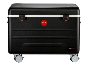 PARAT PARAPROJECT Case N16 - Wagen (nur Laden) - für 16 Tablets - verriegelbar - Aluminium, ABS-Kunststoff, Conpearl - Schwarz - Bildschirmgröße: bis zu 30,5 cm (bis zu 12 Zoll)