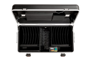 PARAT PARAPROJECT Case N16 - Wagen (nur Laden) - für 16 Tablets - verriegelbar - Aluminium, ABS-Kunststoff, Conpearl - Schwarz - Bildschirmgröße: bis zu 30,5 cm (bis zu 12 Zoll)