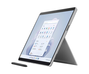 Microsoft Surface Pro 9 - Tablet - Intel Core i7 1255U / 1.7 GHz - Evo - Win 11 Home - Intel Iris Xe Grafikkarte - 16 GB RAM - 1 TB SSD - 33 cm (13")