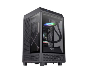 Thermaltake The Tower 100 - Tower - Mini-ITX - Seitenteil mit Fenster (gehärtetes Glas)