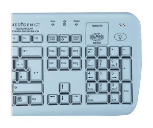 Purely Medical Medigenic Essential - keyboard - washable...