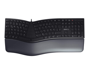 Cherry KC 4500 ERGO - keyboard - USB - Qwertz