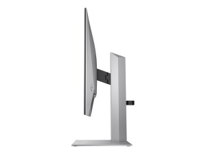 HP Z24q G3 - LED-Monitor - 60.5 cm (23.8") - 2560 x 1440 QHD @ 90 Hz - IPS - 400 cd/m² - 1000:1 - 5 ms - HDMI, DisplayPort - Schwarz, Silber (Halter)