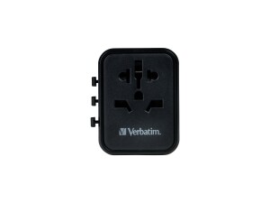 Verbatim UTA-02 - Netzteil - 20 Watt - 3 A - QC 3.0 - 3...