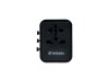 Verbatim UTA-02 - Netzteil - 20 Watt - 3 A - QC 3.0 - 3 Ausgabeanschlussstellen (USB, BS 1362, 24 pin USB-C)