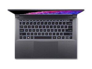 Acer Swift X 14 SFX14-72G - Intel Core Ultra 5 125H / 1.2 GHz - Win 11 Pro - GF RTX 4050 - 32 GB RAM - 1.024 TB SSD NVMe - 36.8 cm (14.5")