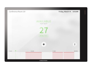 Crestron Room Scheduling Touch Screen TSS-770-B-S-LB KIT
